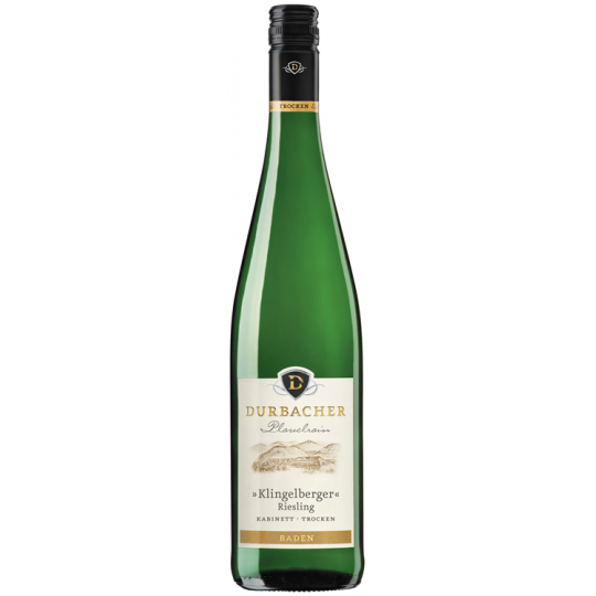 Durbacher Plauelrain Klingelberger Riesling Kabinett Trocken 0,75L 3 Durbacher Plauelrain Klingelberger Riesling Kabinett Trocken 0,75L