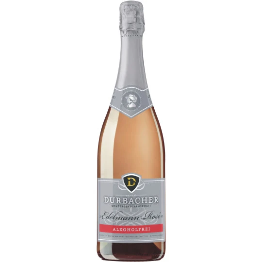 Durbacher Edelmann Rosé Alkoholfrei 0,75L 3 Durbacher Edelmann Rosé Alkoholfrei 0,75L