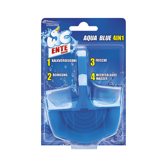 WC Ente Aqua Blue 4in1 Duftspüler 3 WC Ente Aqua Blue 4in1 Duftspüler