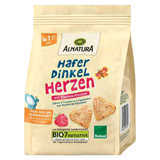 Alnatura Bio Hafer Dinkel Herzen 125G 3 Alnatura Bio Hafer Dinkel Herzen 125G