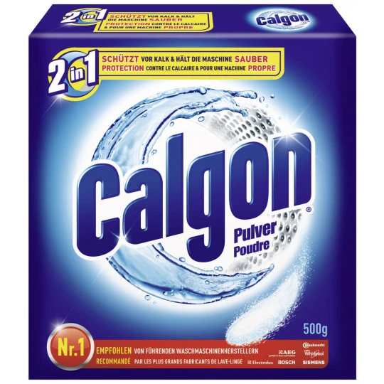 Calgon Wasserenthärter Pulver 2 In 1 0,5KG 3 Calgon Wasserenthärter Pulver 2 In 1 0,5KG