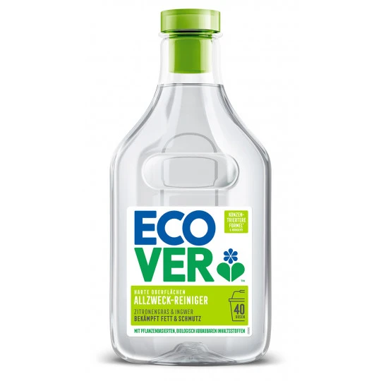 Ecover Allzweckreiniger Zitronengras & Ingwer 1L 40Dosen 3 Ecover Allzweckreiniger Zitronengras & Ingwer 1L 40Dosen