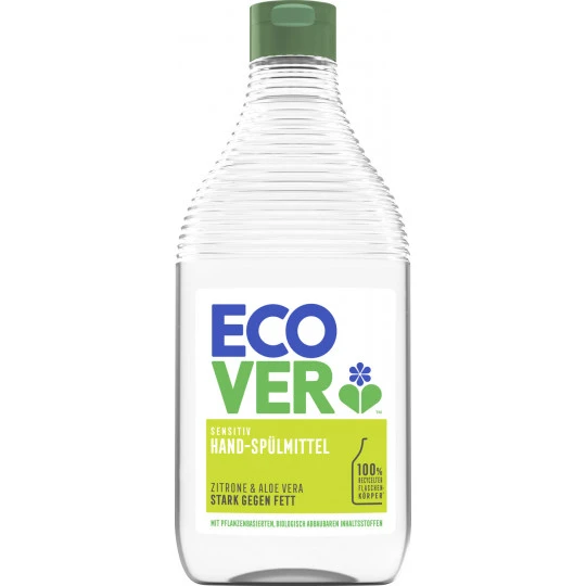 Ecover Hand-Spülmittel Zitrone & Aloe Vera 450ML 3 Ecover Hand-Spülmittel Zitrone & Aloe Vera 450ML