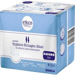 Elkos Hygiene-Einlagen Maxi 8ST