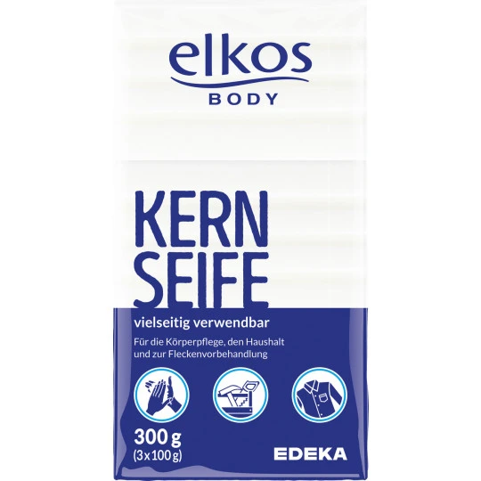Elkos Kernseife 3x 100G 3 Elkos Kernseife 3x 100G