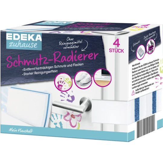 EDEKA Schmutz-Radierer 4 Stück 3 EDEKA Schmutz-Radierer 4 Stück