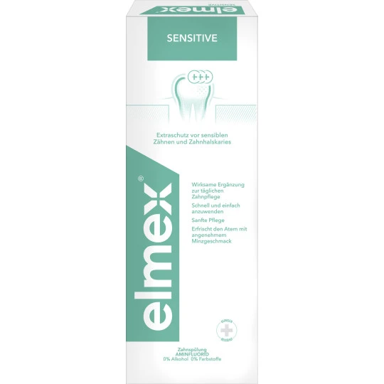 Elmex Sensitive Zahnspülung 400ML 3 Elmex Sensitive Zahnspülung 400ML