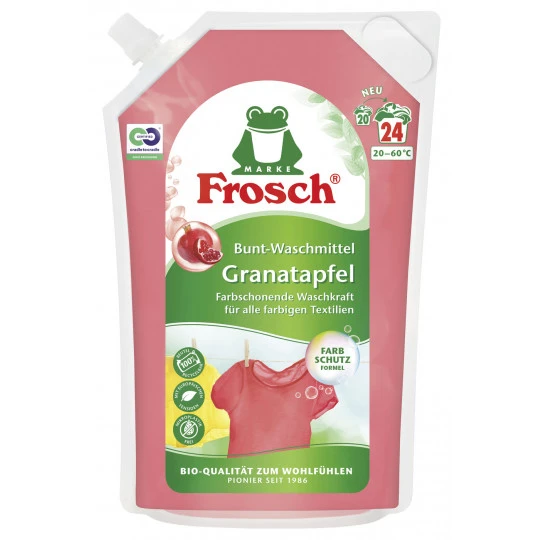 Frosch Waschmittel Granatapfel 1,8L 24WL 3 Frosch Waschmittel Granatapfel 1,8L 24WL