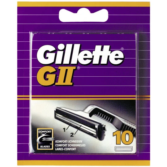Gillette® GII Systemklingen 10ST 3 Gillette® GII Systemklingen 10ST