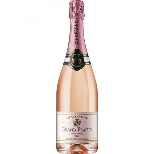 Grand Plaisir Champagne Brut Rosé 0,75L 3 Grand Plaisir Champagne Brut Rosé 0,75L