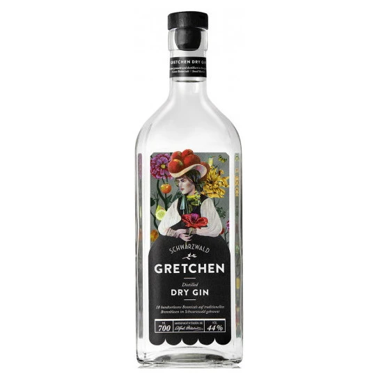 Schladerer Schwarzwald Gretchen Dry Gin 44% 0,7L 3 Schladerer Schwarzwald Gretchen Dry Gin 44% 0,7L