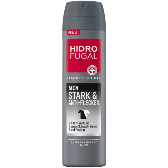 Hidrofugal Men Anti-Transpirant Stark & Anti-Flecken 150ML 3 Hidrofugal Men Anti-Transpirant Stark & Anti-Flecken 150ML