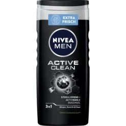 NIVEA Men 3in1 Duschgel Active Clean 250ML