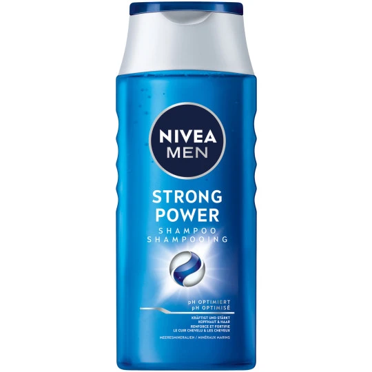 NIVEA Men Strong Power Shampoo 250ML 3 NIVEA Men Strong Power Shampoo 250ML