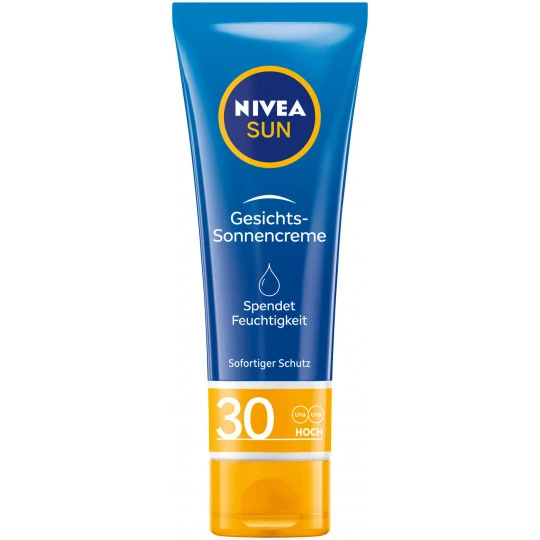 NIVEA Sun Gesichtssonnencreme Sofortiger Schutz LSF30 50ML 3 NIVEA Sun Gesichtssonnencreme Sofortiger Schutz LSF30 50ML
