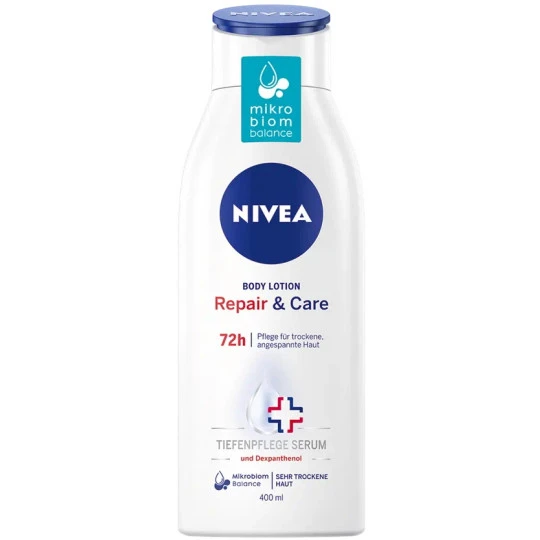 NIVEA Body Lotion Repair & Care 72h 400ML 3 NIVEA Body Lotion Repair & Care 72h 400ML