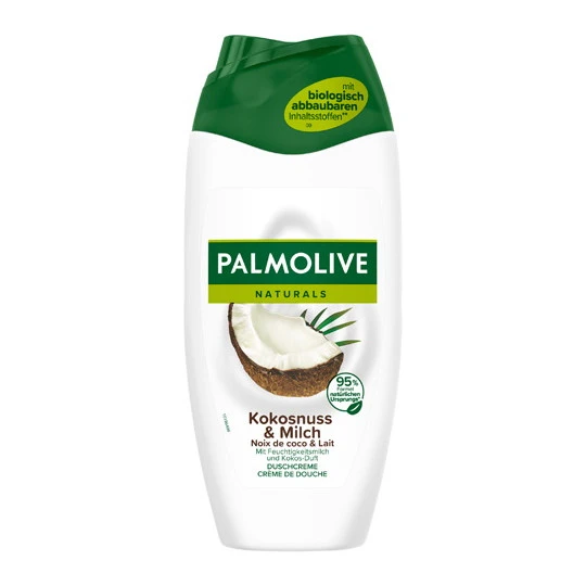 Palmolive® Naturals Duschcreme Kokosnuss & Milch 250ML 3 Palmolive® Naturals Duschcreme Kokosnuss & Milch 250ML