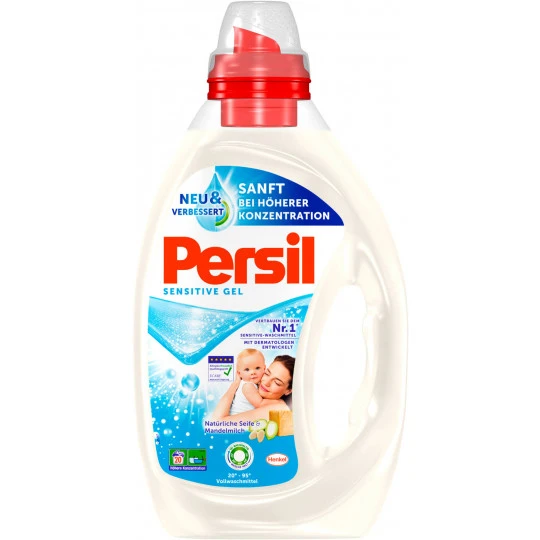 Persil® Sensitive Gel 1L 20WL 3 Persil® Sensitive Gel 1L 20WL