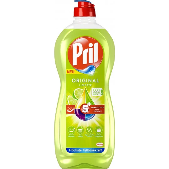 Pril Original Limette 5+ Handspülmittel 675ML 3 Pril Original Limette 5+ Handspülmittel 675ML