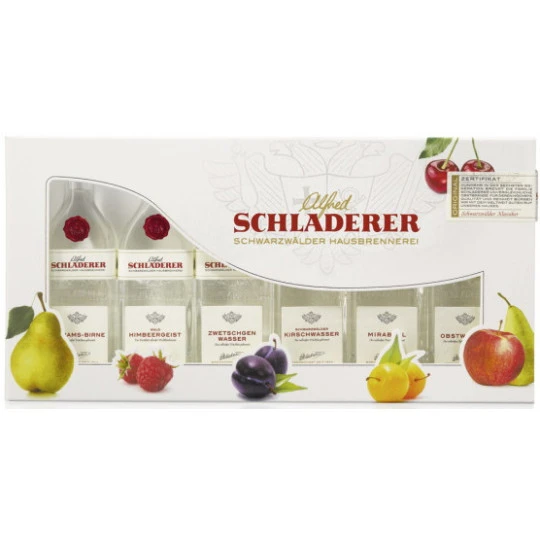 Schladerer Miniaturen-Mix 6ST 180ML 3 Schladerer Miniaturen-Mix 6ST 180ML