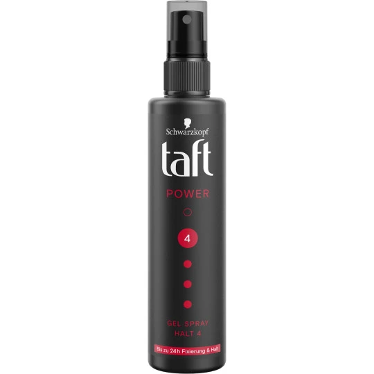 Schwarzkopf Taft Power Gel Haarspray Halt 4 150ML 3 Schwarzkopf Taft Power Gel Haarspray Halt 4 150ML