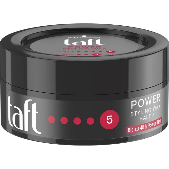 Schwarzkopf Taft Power Styling Wax Halt 5 75ML 3 Schwarzkopf Taft Power Styling Wax Halt 5 75ML