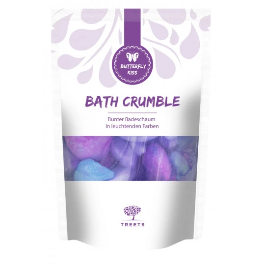 Treets Bath Crumble Butterfly Kiss 150G 3 Treets Bath Crumble Butterfly Kiss 150G