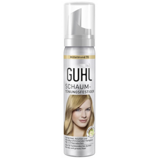 Guhl Schaum-Tönungsfestiger 70 Mittelblond 75ML 3 Guhl Schaum-Tönungsfestiger 70 Mittelblond 75ML