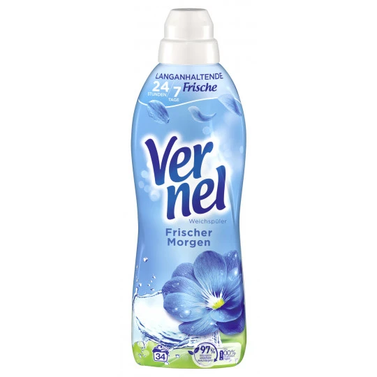 Vernel Weichspüler Frischer Morgen 850ML 34WL 3 Vernel Weichspüler Frischer Morgen 850ML 34WL