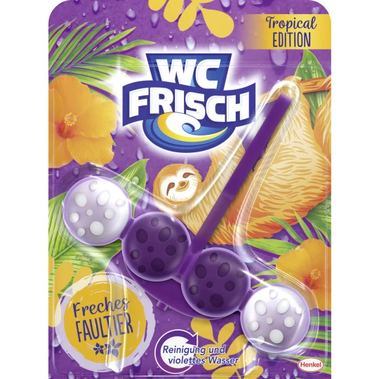 WC Frisch Tropical Edition Freches Faultier 50G 3 WC Frisch Tropical Edition Freches Faultier 50G